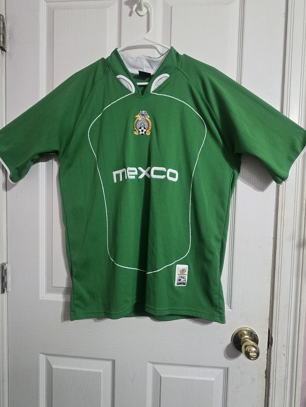 Mexico Men Medium Green Soccer Jersey